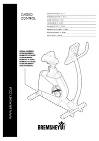 Notice Bremshey CARDIO CONTROL Exercise bike