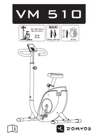 DOMYOS VM 510 - Vélo d'appartement