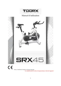 Notice Toorx SRX 45 Vélo d'appartement