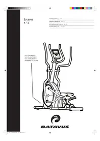 Notice Batavus XF3 Elliptische fiets