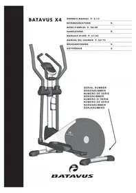 Notice Batavus X4 Bicicleta elíptica