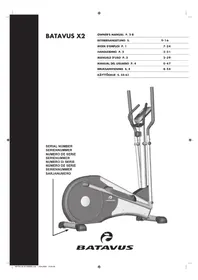 Notice Batavus X2 Bicicleta elíptica