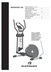Notice Batavus X3 Bicicleta elíptica
