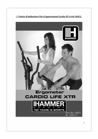 Hammer Cardio Life XTR - Vélo elliptique