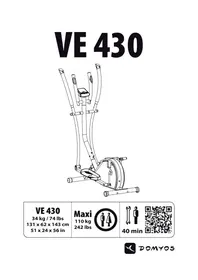 DOMYOS VE 430 - Vélo elliptique