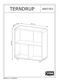 JYSK Terndrup (79x82x30) - Armoire