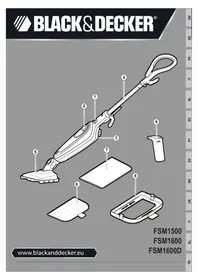 Notice BLACK & DECKER FSM1500 Buhar temizleyici