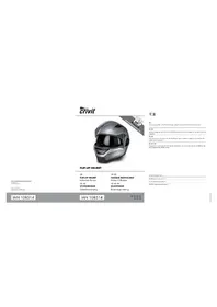 Notice CRIVIT DSMULTIX302 Casque de moto
