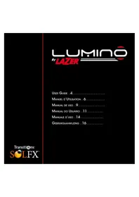 Notice LAZER LUMINO Casque de moto