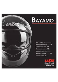 Notice LAZER BAYAMO Casque de moto