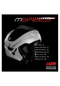 Notice LAZER MONACO Casque de moto