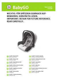 Notice BabyGO TRAVELLER Asiento de coche