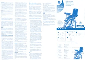 Notice Bobike JUNIOR+ Siège vélo enfant