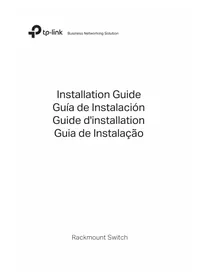 Notice TP-LINK JETSTREAM SMART TLSG2424 Interruptor