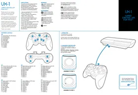 Notice Gioteck VX1 (PS3) Contrôleur