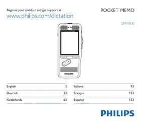 PHILIPS DPM7700 - Digitale voice recorder