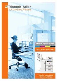 Notice Triumph-Adler DCC 2625 Imprimante