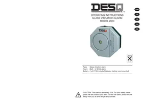 Notice Desq 2004 Système d'alarme
