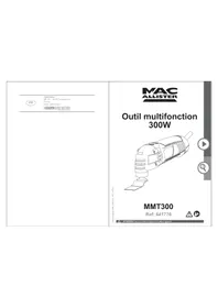 Notice MAC ALLISTER MMT300 Outils multifonctions