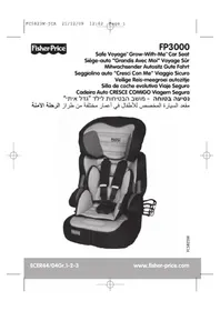 Notice FISHER-PRICE I MAX SP FP 3000 Cadeira de carro