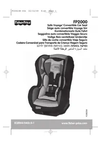 Notice FISHER-PRICE COSMO RIDER FP 2000 Cadeira de carro