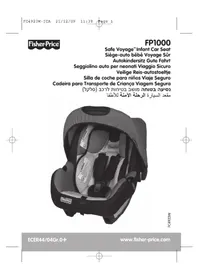 Notice FISHER-PRICE BEONE FP 1000 Cadeira de carro