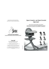 Notice SVAN SIGNET ESSENTIAL Chaise haute