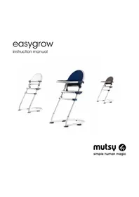 Notice Mutsy EASYGROW Chaise haute