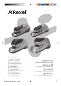 REXEL Optima 45 - Agrafeuse
