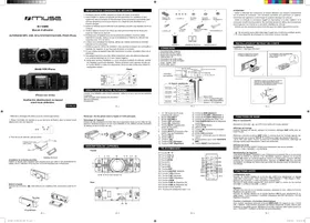 Notice MUSE M118 IMR Autoradio