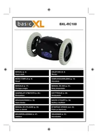 Notice BASICXL BXLRC100 Radio sveglia