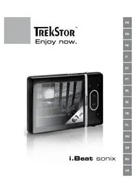 Notice TrekStor I.BEAT SONIX Mp3 плеер