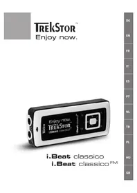 Notice TrekStor I.BEAT CLASSICO FM Mp3 çalar