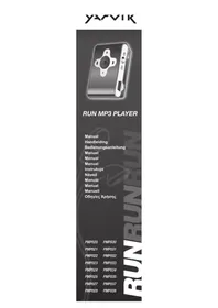Notice Yarvik RUN PMP037 Lecteur mp3