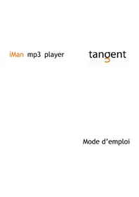 Notice TANGENT IMAN Lecteur mp3