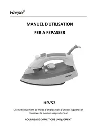 Notice HARPER HFV52 Fer à repasser