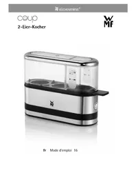 Notice WMF KUCHENMINIS Cuiseur à oeufs