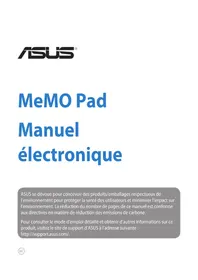 ASUS MeMo Pad F8255 - Tablette