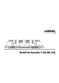 Märklin 55802 V200 III Heavy Diesel Hydraulic - Modelbouw