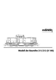 Notice Märklin 55725 BR 212 DB DIESEL Modelbouw