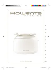 Notice ROWENTA PREMISS TT230230 Grille pain