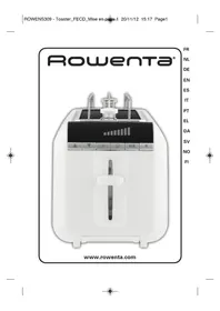 Notice ROWENTA FECD TL681130 Grille pain