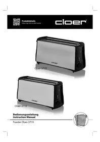 Notice Cloer 3719 Broodrooster