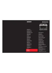 Notice BRABANTIA BBEK1031NMB Grille pain