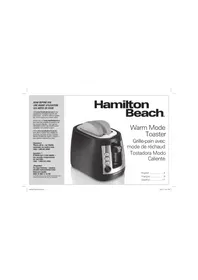 HAMILTON BEACH Ensemble 22812 - Toaster