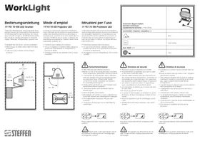 Notice Steffen 19 95170 KM Éclairage