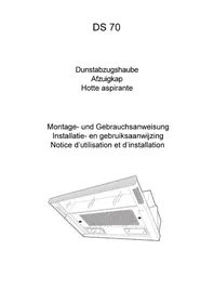 Notice AEG-ELECTROLUX DS 70 Hotte