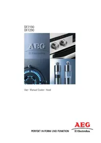Notice AEG-ELECTROLUX DF 7290 M Hotte