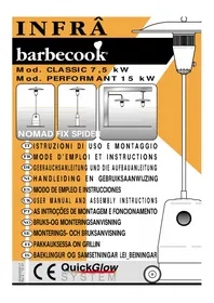 Notice BARBECOOK INFRA NOMAD CLASSIC Chauffage