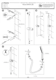 Notice Mora MMIX S6 Pomme de douche
